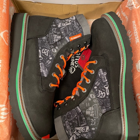 Size 12 - MEN'S WOLVERINE Y JARRITOS TRADE WEDGE BOOTS - Picture 3 of 7